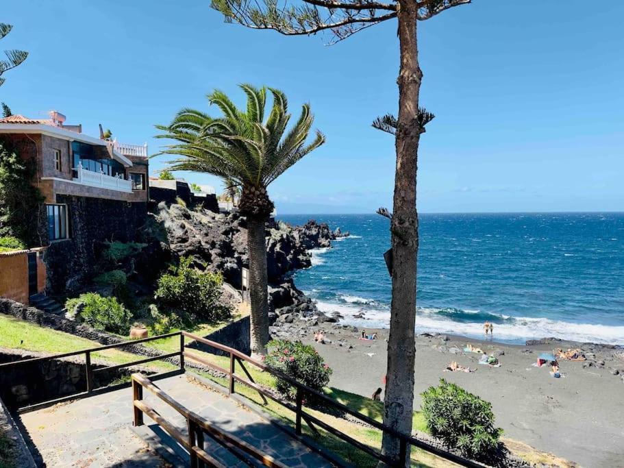 Beachfront Villa And Pool Puerto de Santiago  Exteriér fotografie