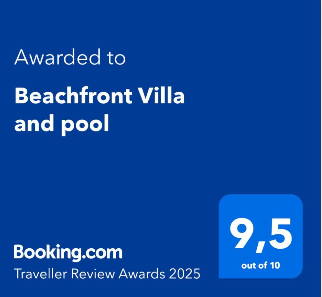 Beachfront Villa And Pool Puerto de Santiago  Exteriér fotografie